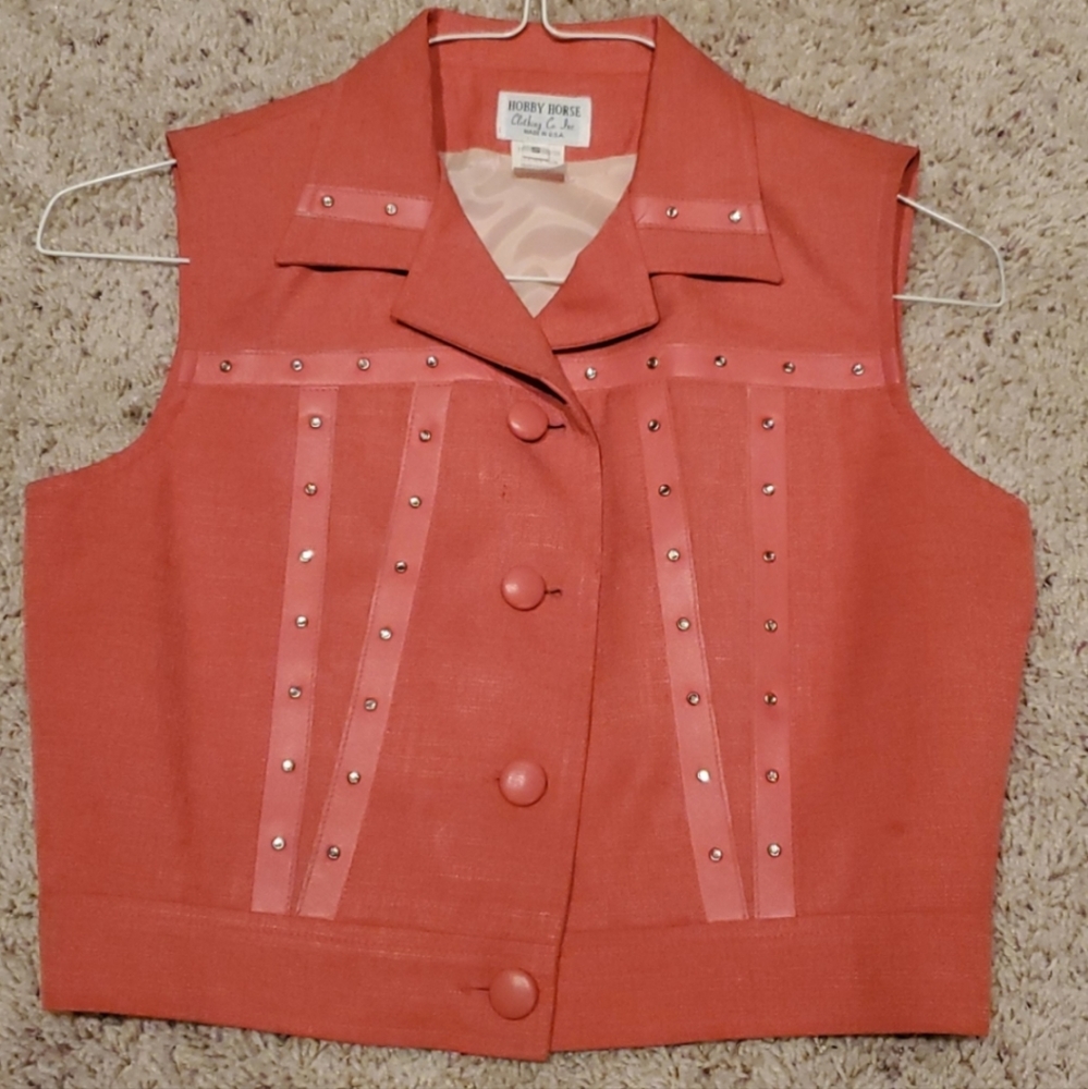 Hobby Horse Small Show Vest. Good Condition.